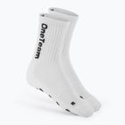 Dětské fotbalové ponožky OneTeam Precision Grip non-slip 2-pack white
