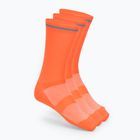 Cyklistické ponožky ATTABO Maxis Visible Pro 3 páry oranžové
