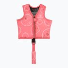 Dětská bezpečnostní vesta AQUASTIC Junior pink/yellow
