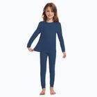 Dětské termo prádlo WOOLCANO Merino 100% SET0683 dark blue