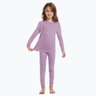 Dětské termo prádlo WOOLCANO Merino 100% SET0683 purple