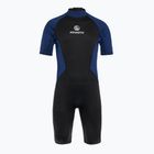 Pánský plavecký neopren AQUASTIC Wavey 2 mm black/blue