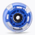 Kolečka LED HUMBAKA Flashing Wheels 64 mm 4 szt. biały