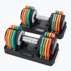 Nastavitelná sada činek TREXO 2 x 10 kg multicolor