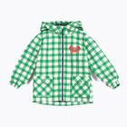 Dětská větrovka do deště KID STORY  green grid