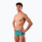 Pánské plavecké boxerky  SWEEP Aqua Hippos black/yellow/green