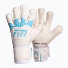 Brankářské rukavice Football Masters Invictus X white/blue