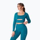 Dámské tréninkové tričko Longsleeve Carpatree Dopamine Buzz Seamless petrol green
