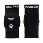 BJJ chrániče kolen GroundGame černé BJJKNEEPADS