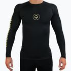 Pánský chránič Rashguard Ground Game Athletic Gold s dlouhým rukávem black RASHATHGOLDLSS