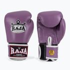 Boxerské rukavice RAJA BOXING Single Standard Genuine Leather purple
