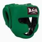 Boxerská helma RAJA BOXING Semi Leather green