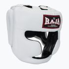 Boxerská helma RAJA BOXING Semi Leather white