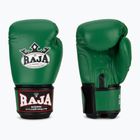 Boxerské rukavice RAJA BOXING Single Semi Leather green
