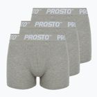 Pánské boxerky PROSTO KL252MACC 3 pary gray