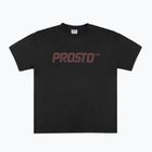 Pánské tričko PROSTO Big Logo washed black