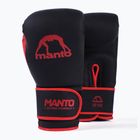 Boxerské rukavice MANTO Essential černá/červená