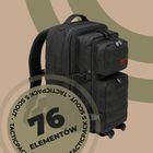 Evakuační batoh TACTICPACK Scout 40 l black