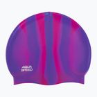 AQUA-SPEED Bunt 62 fialová plavecká čepice 113