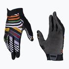 Dámské cyklistické rukavice Leatt MTB 1.0 GripR stripes