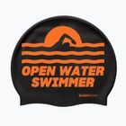 Plavecká čepice BuddySwim OWS Silicone black / orange