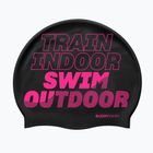 Plavecká čepice BuddySwim TSO Silicone black / pink