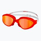 Plavecké brýle BuddySwim OzeanX Mirror red/white/orange