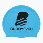 Plavecká čepice BuddySwim BLogo Silicone blue