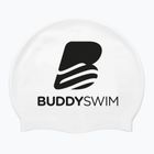 Plavecká čepice BuddySwim BLogo Silicone white