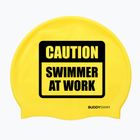 Plavecká čepice BuddySwim CSW Silicone yellow