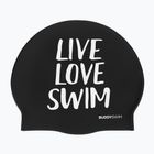 Plavecká čepice BuddySwim LLS Silicone black