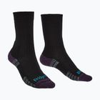 Dámské ponožky Bridgedale Lightweight Merino Performance Boot Original black/purple