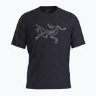 Pánské tričko Arc'teryx Cormac Logo SS black heather
