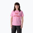 Dámské tričko Arcteryx Kragg SL Cotton Heatmap Crew pineberry
