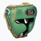 Boxerská helma Rival RHG100 Professional Headgear green/gold