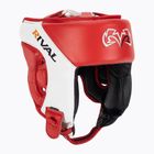 Boxerská helma Rival Amateur Competition Headgear red/white