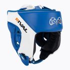 Boxerská helma Rival Amateur Competition Headgear blue/white