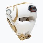 Boxerská přilba Rival RHG100 Professional Headgear white/gold