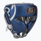 Boxerská helma Rival RHG100 Professional Headgear blue/silver