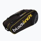 Black Knight Pro Series Tour 12R squash bag černá/žlutá