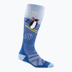 Dětské lyžařské ponožky Darn Tough Penguin Peak OTC Midweight with Cushion stellar