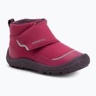 Dětské barefoot boty Reima Hyppii cool burgundy