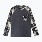 Dětské plavecké tričko Longsleeve Reima Kroolaus soft black