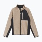 Dětská fleecová mikina Reima Puhku earthy beige