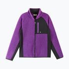 Dětská fleecová mikina Reima Puhku plum purple