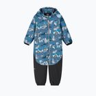 Dětská softshellová kombinéza Reima Moomin Mjosa blue ocean
