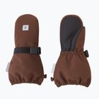 Dětské lyžařské rukavice Reima Ote umber brown