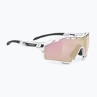 Sluneční brýle Rudy Project Cutline white gloss/multilaser rosegold