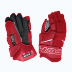 Hokejové rukavice CCM Next SR Gloves red/white