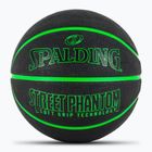 Basketbalový míč Spalding Phantom basketball black/green velikost 6